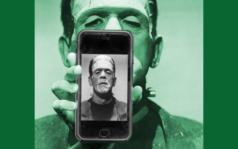 frankenstein-and-smart-phone
